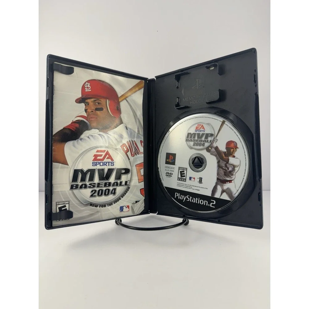MVP Baseball 2004 - Playstation 2 Game Complete W/ Manual‎